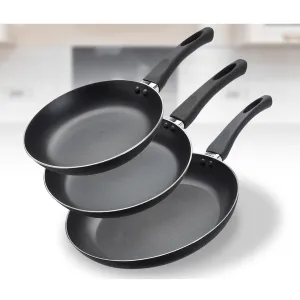 À la Cuisine - 3 Piece Non-Stick Frying Pans