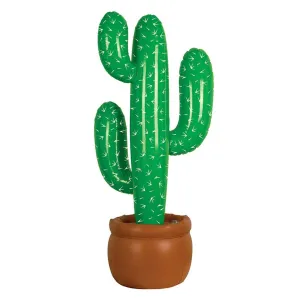 1 New Inflatable Cactus Wild West Mexican Hawaiian Masquerade Decoration Tropical Plants Summer Beach Decoration