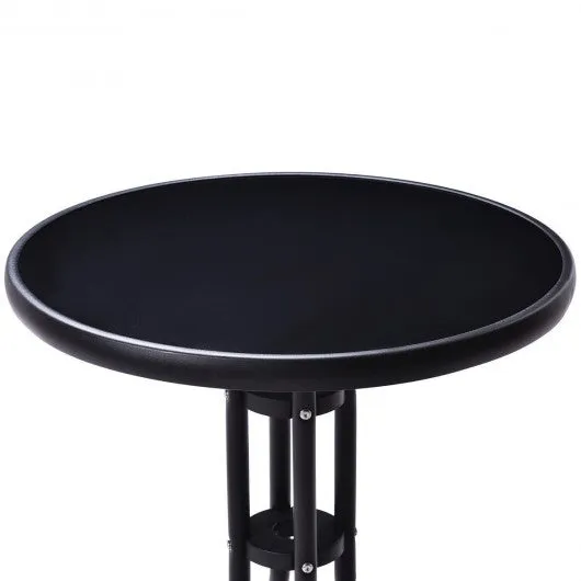3 pcs Outdoor Folding Bistro Table Chairs Set