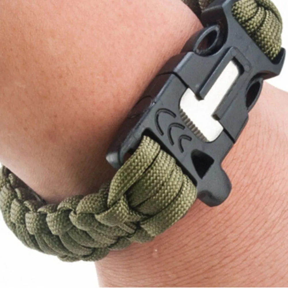 4 IN 1 FLINT FIRE STARTER BRACELET GIVEAWAY