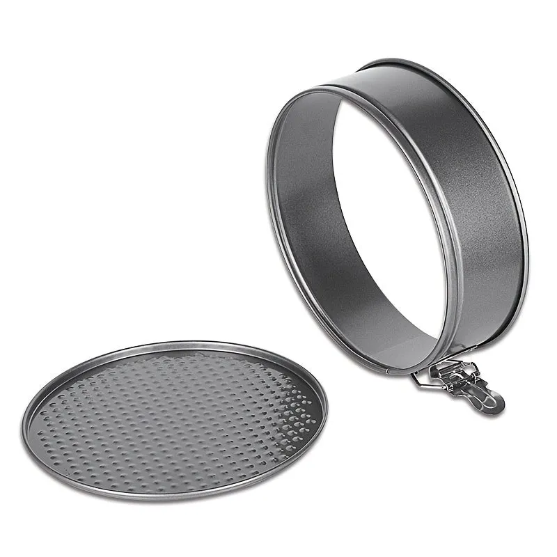 4pcs Springform Cake Pans Easy Release NonStick Baking Set