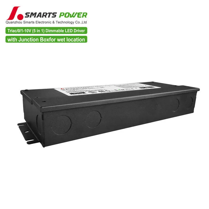 5 in 1 Class 2 Dim J-BOX LED Driver 180W