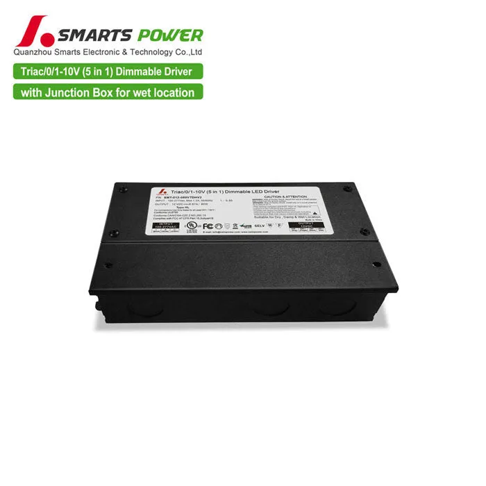 5 in 1 Dim J-BOX LED Driver 80W