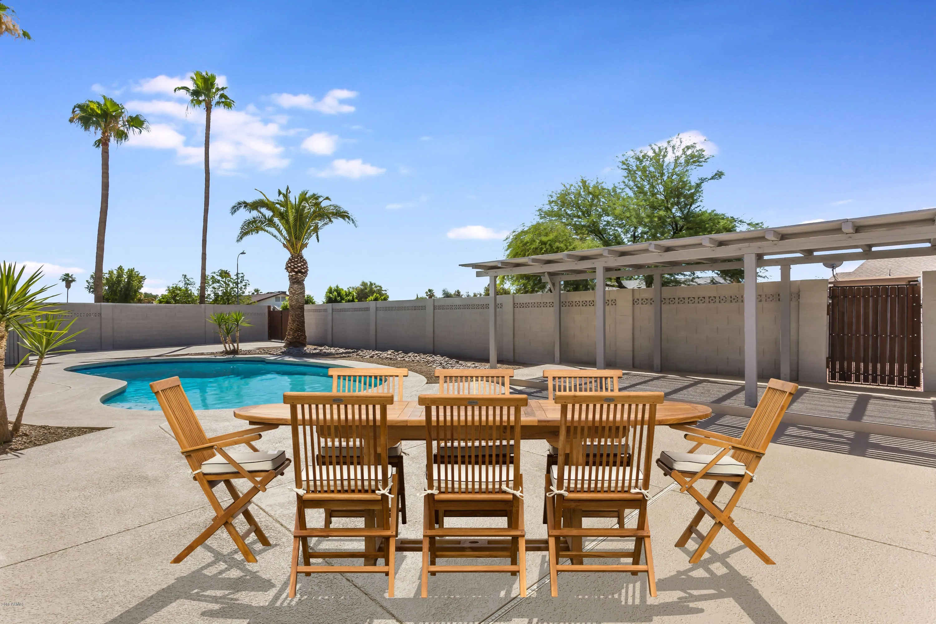 9 Piece Teak Wood Miami Patio Dining Set with Oval Extension Table, 2 Folding Arm Chairs and 6 Folding Side Chairs