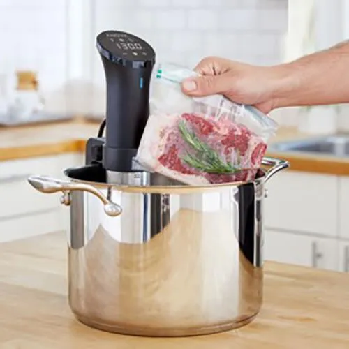 Anova N500-US00 Sous Vide Precision Cooker 1000 Watts with WiFi - (Black and Silver)