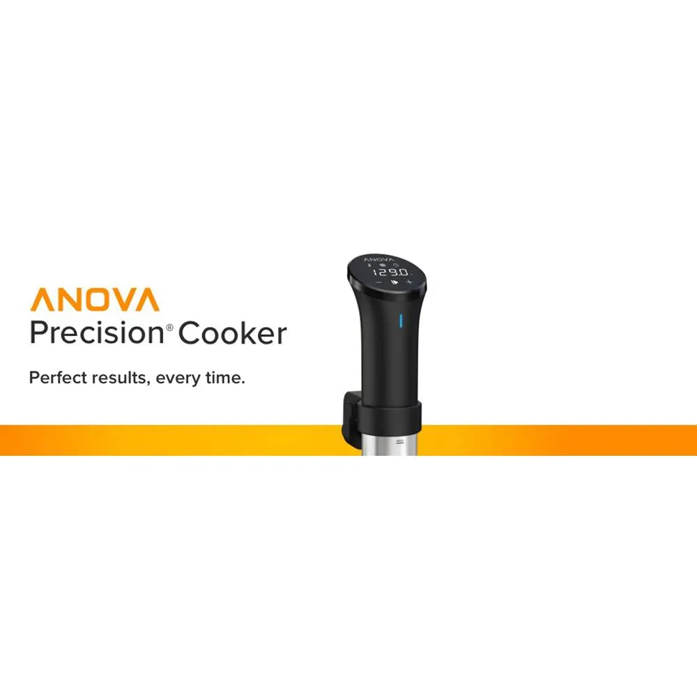 Anova N500-US00 Sous Vide Precision Cooker 1000 Watts with WiFi - (Black and Silver)