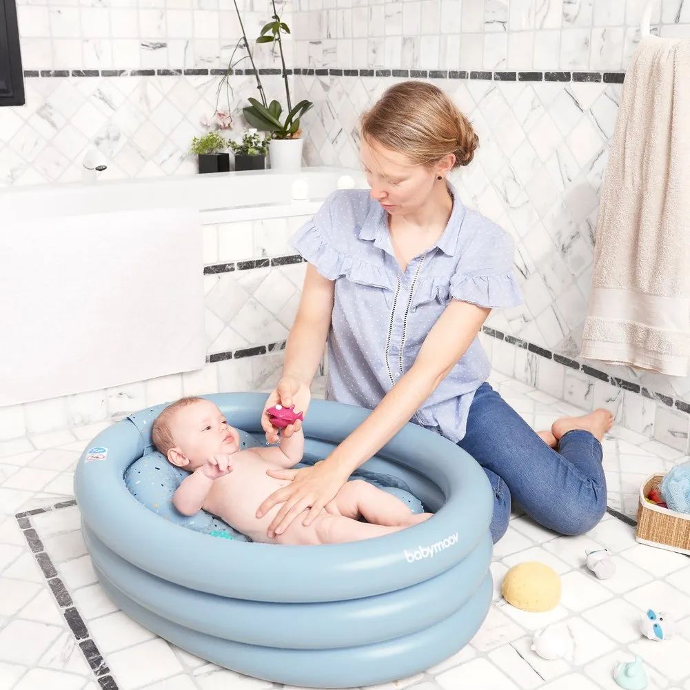 BabyMoov All-in-One Inflatable Bathtub and Kiddie Pool
