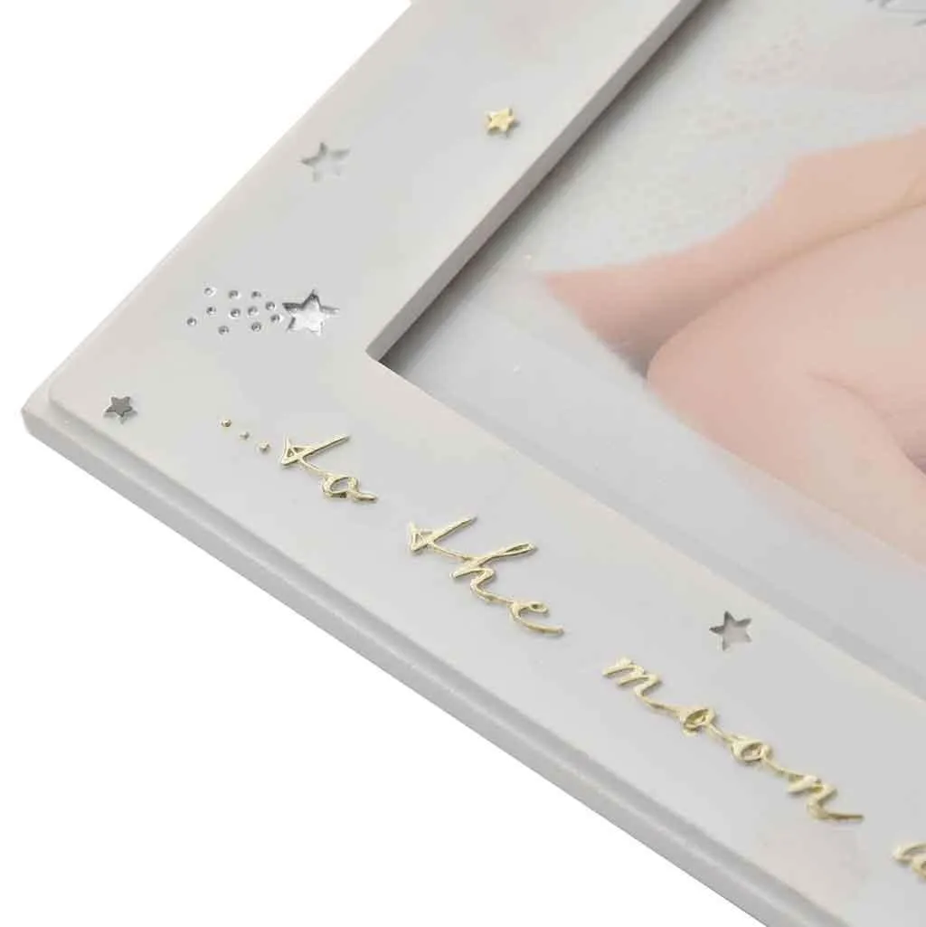 Bambino Love Me to the Moon & Back Frame
