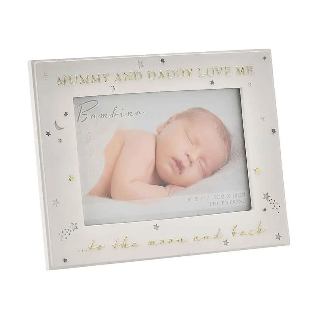 Bambino Love Me to the Moon & Back Frame