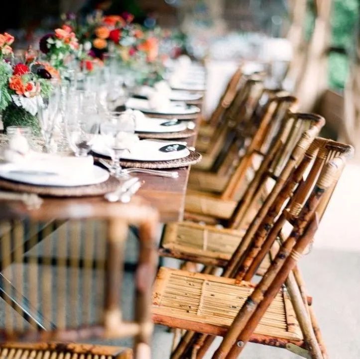 Bamboo Folding Chairs