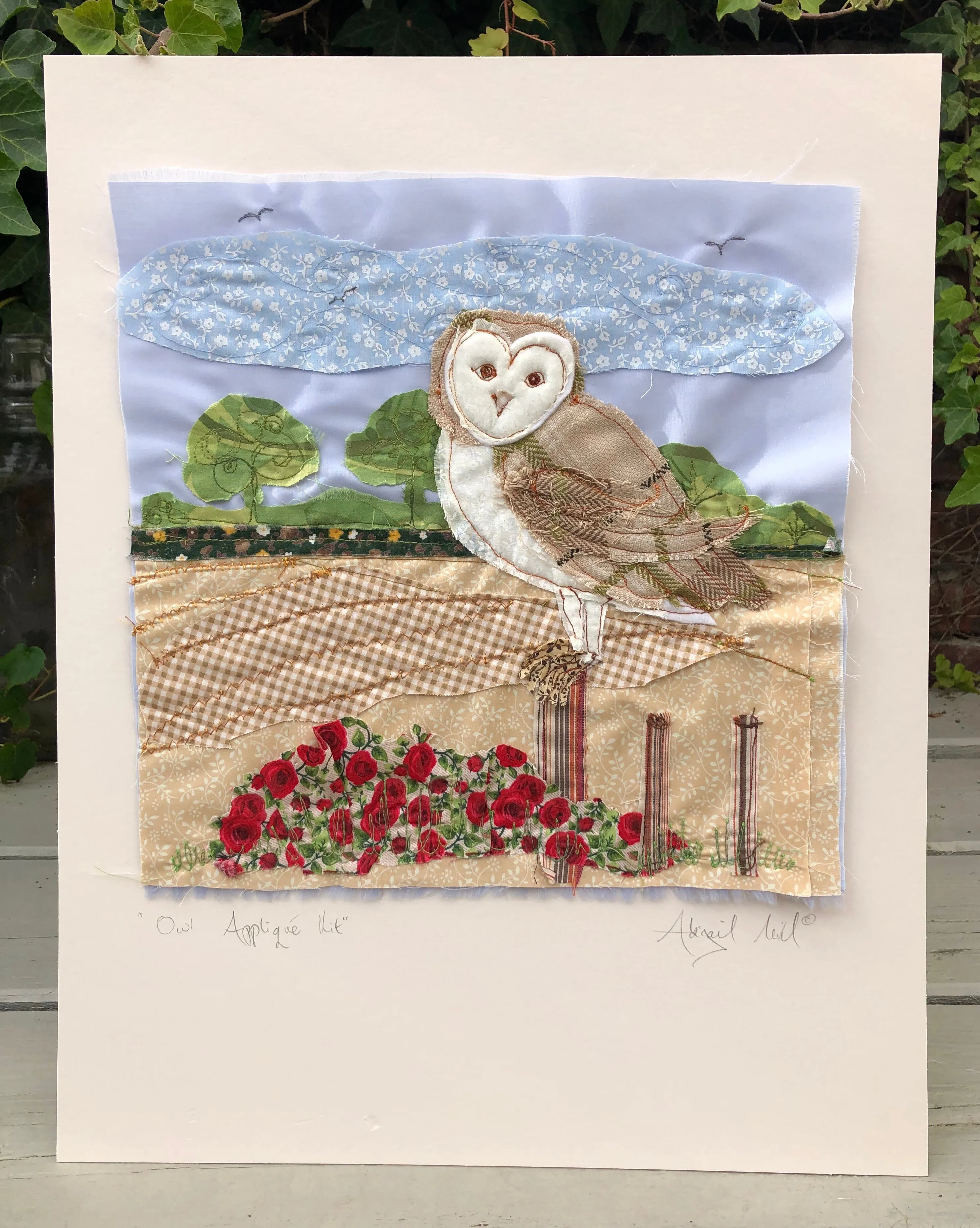 Barn Owl Sewing kit