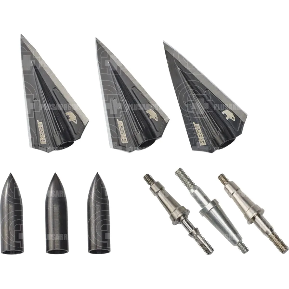 Bear Archery Razorhead Single Bevel Broadhead 150gr-250gr (3 Pack)