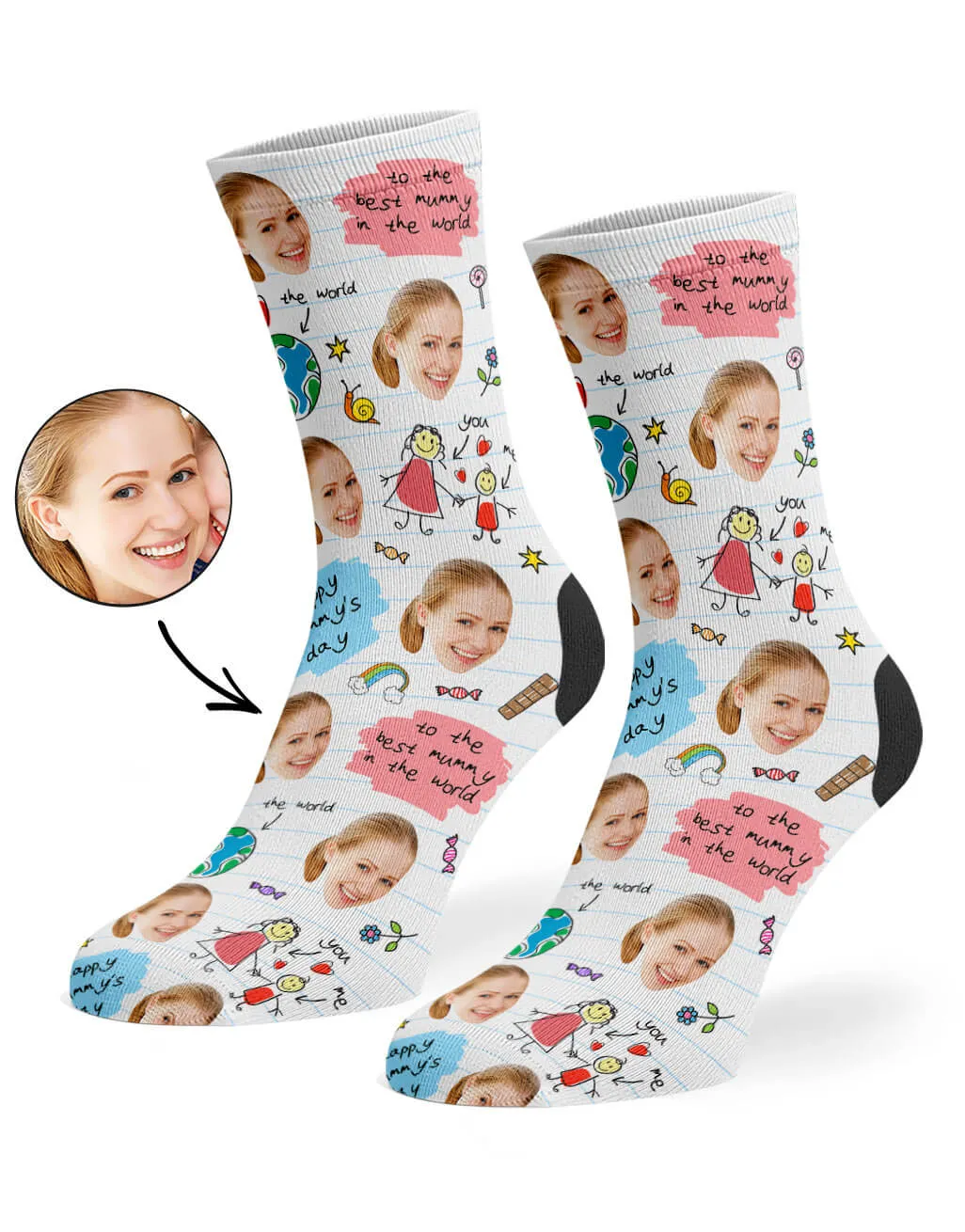Best Mummy In The World Socks