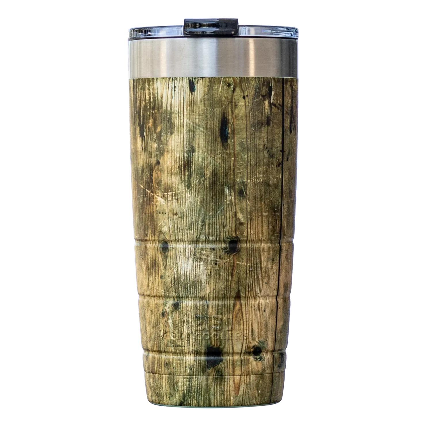 Bison 22oz Tumbler Wood Grain Ole Hickory, Redwood, Oak Barrel