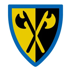 Crossed Axes Decal