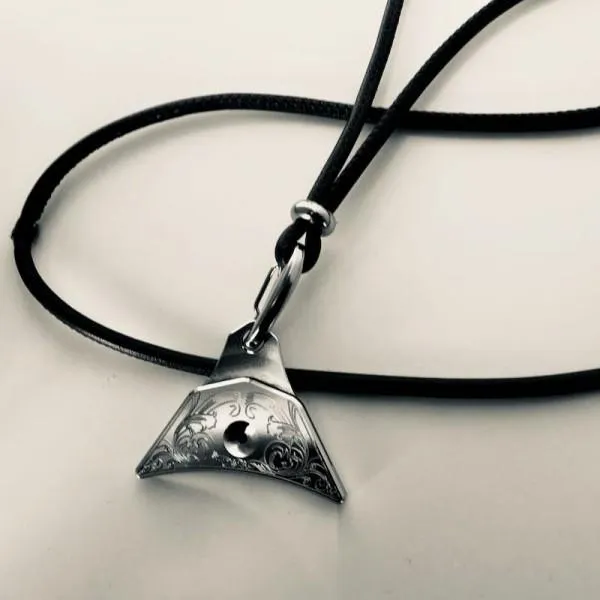 Decorated Logan Whistle 304 Stainless Steel