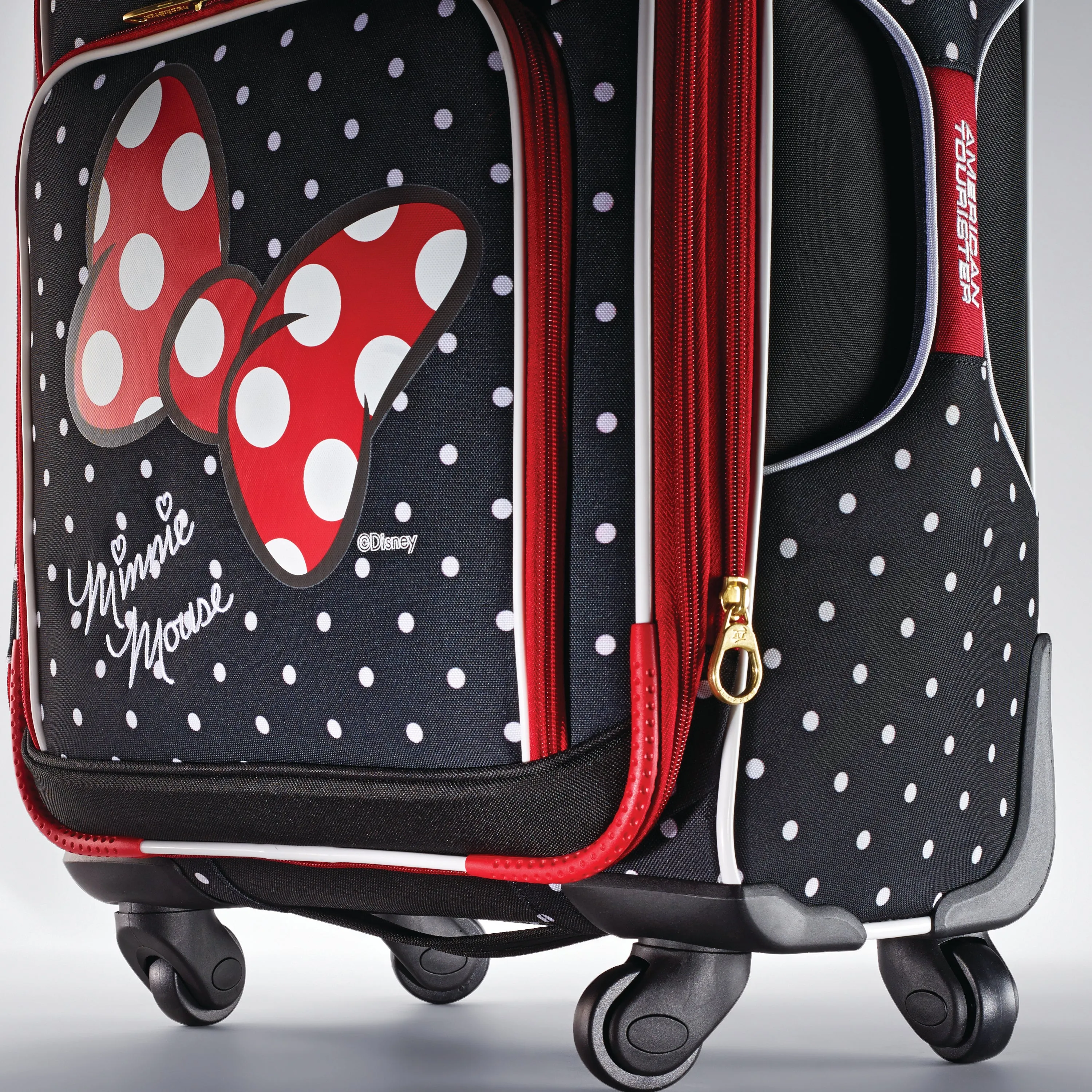 Disney Minnie Mouse Red Bow Softside 21" Carry-On