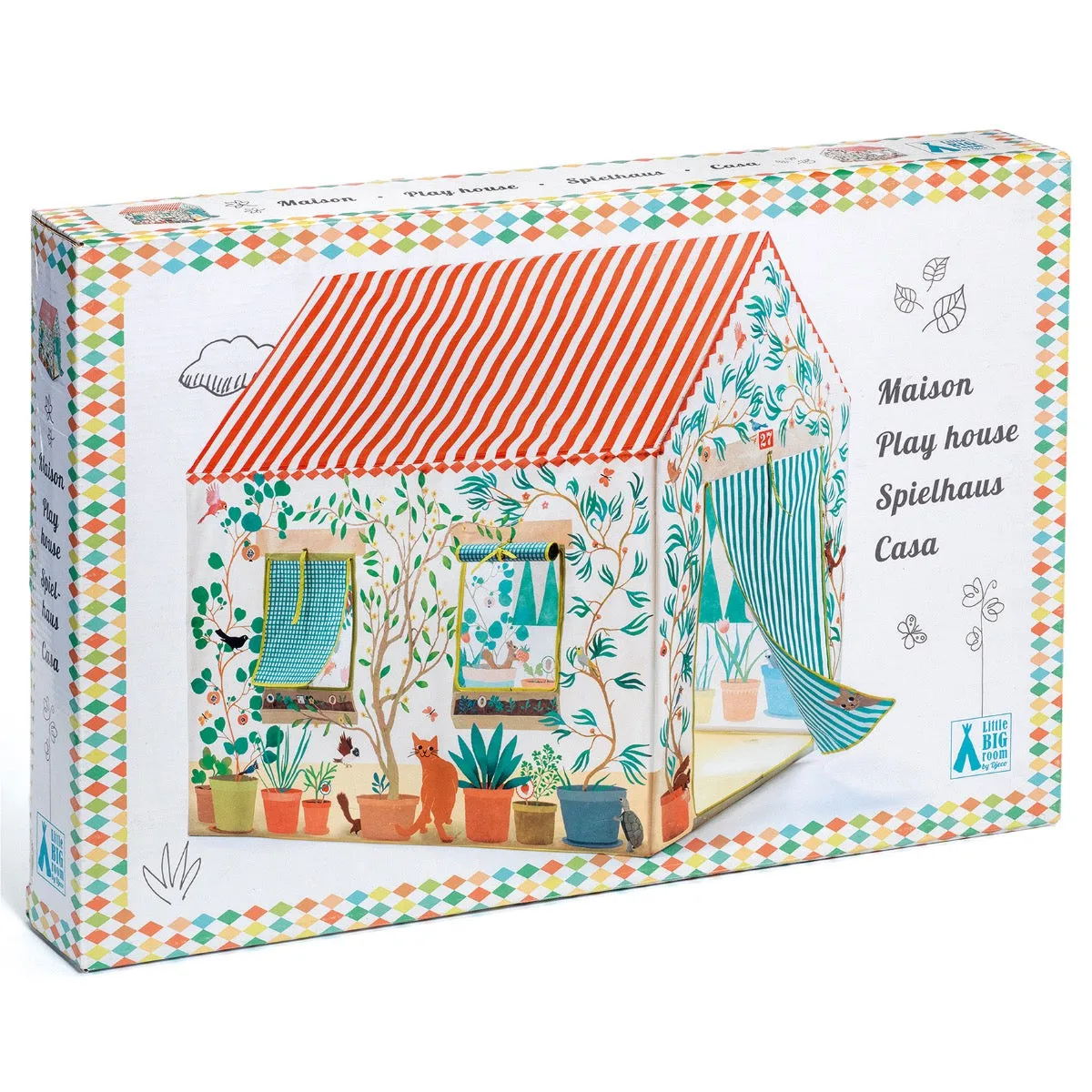 Djeco Maison Play House - Kids Play Tent
