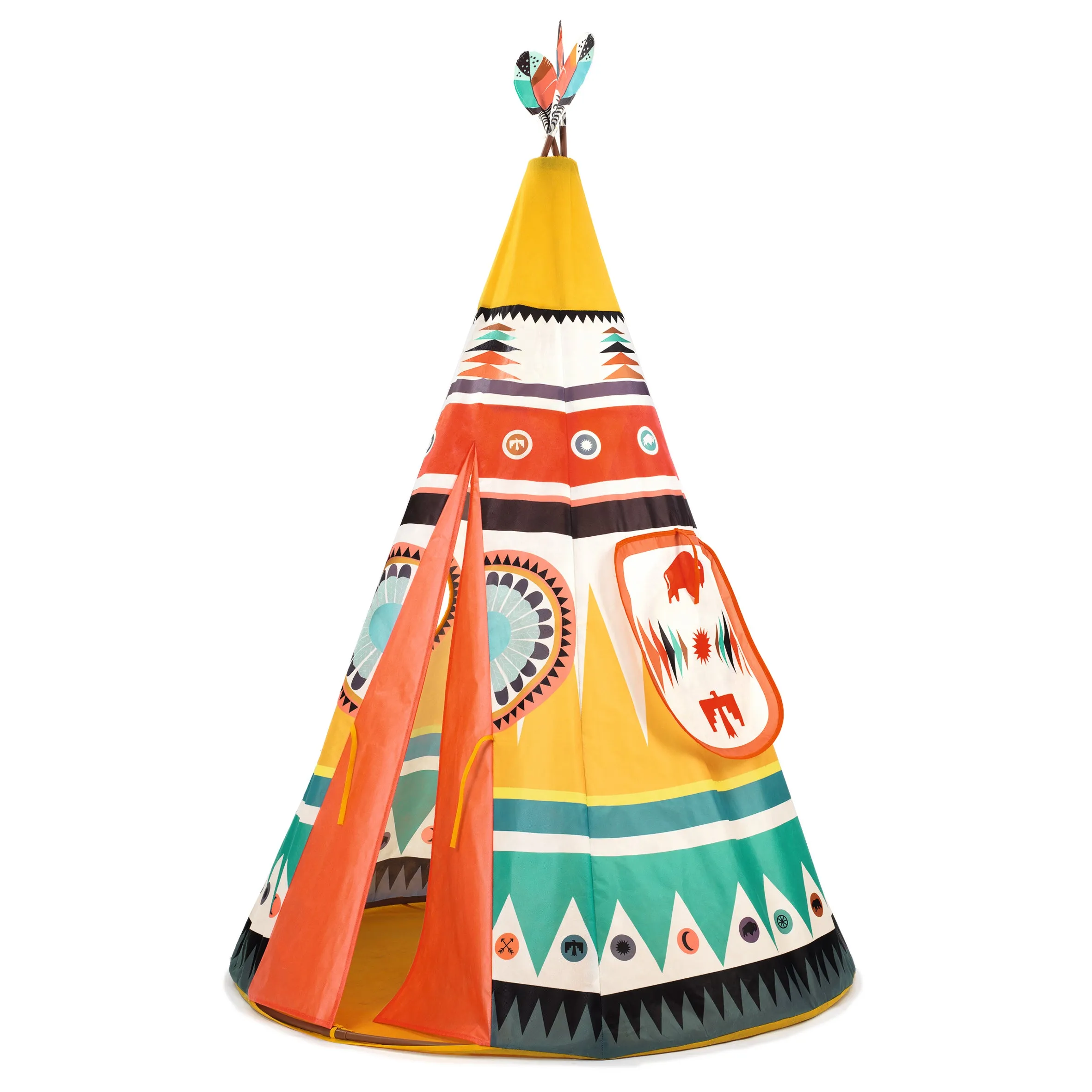 Djeco Teepee Play Tent - Kids Tipi