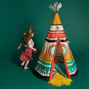 Djeco Teepee Play Tent - Kids Tipi