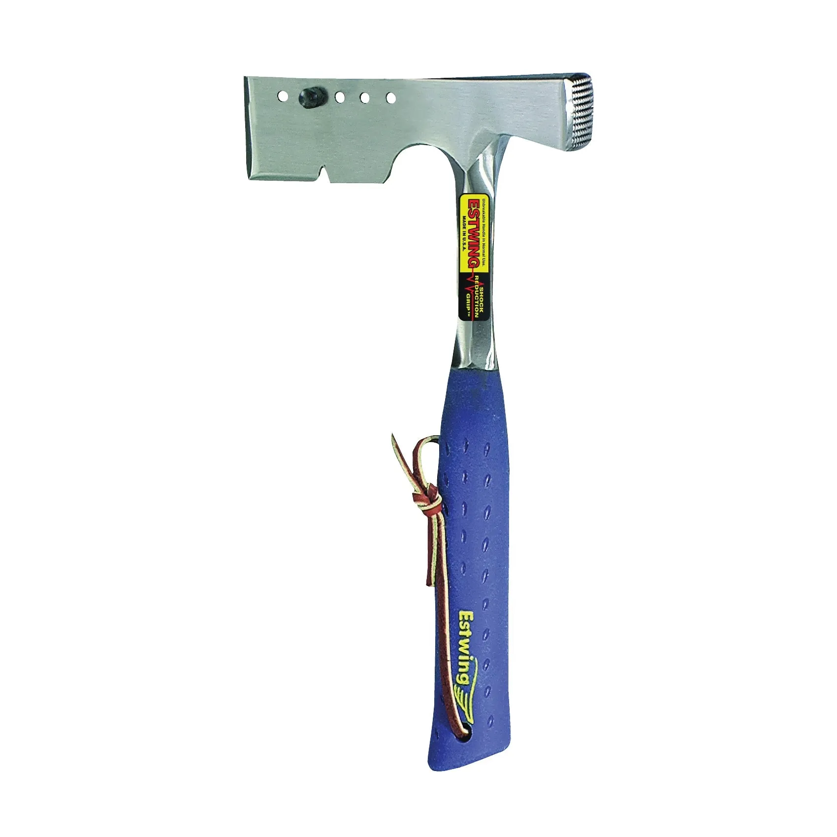 Estwing E3-S Shingle's Hatchet, 1-13/16 in Cutting Edge, Steel Head, Nylon Handle, 12-1/2 in OAL