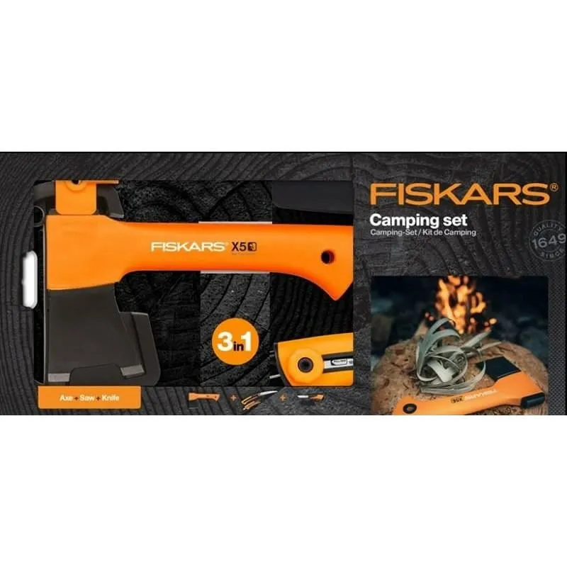 Fiskars Axe Hatchet X5 - Xxs   Knife   Saw