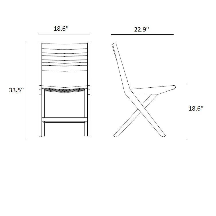 Flip Folding Outdoor Chair