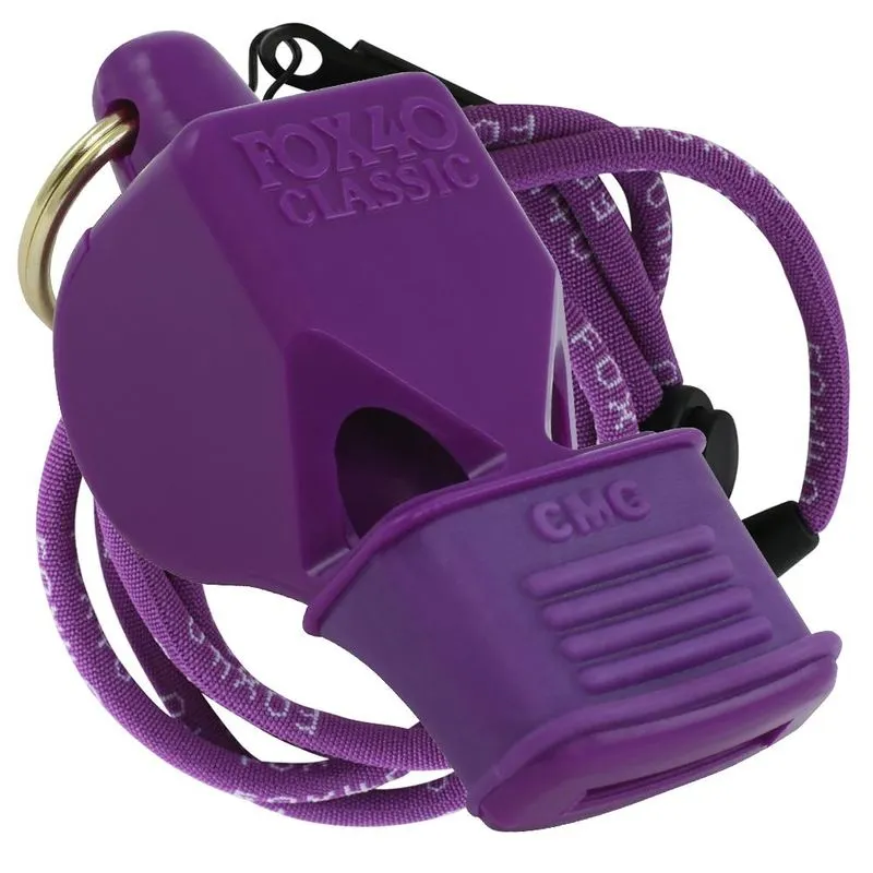 FOX 40 Classic CMG Whistle   Lanyard