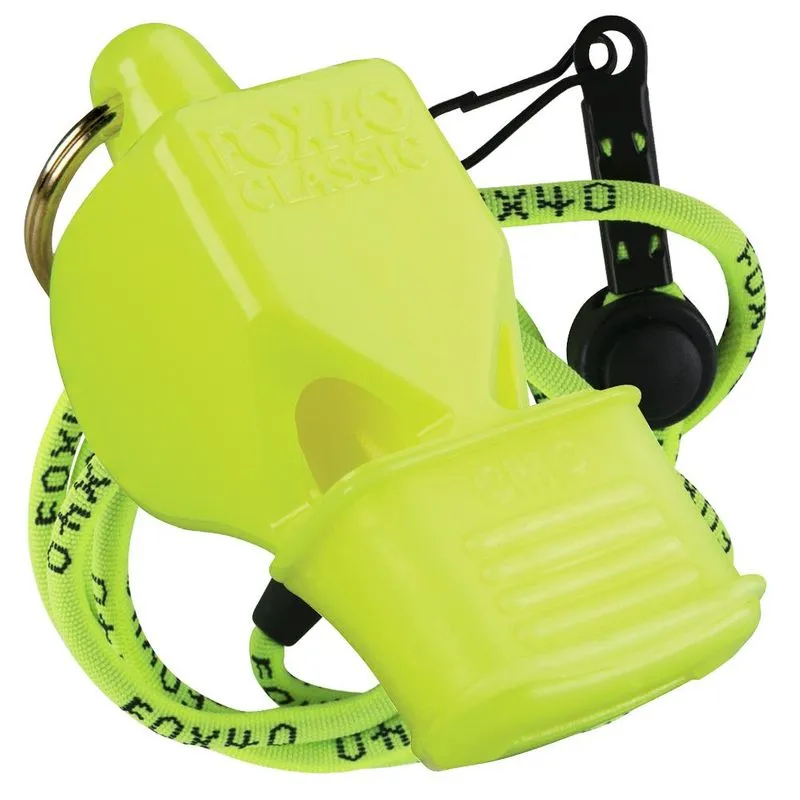 FOX 40 Classic CMG Whistle   Lanyard
