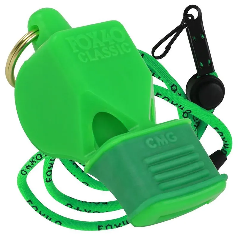 FOX 40 Classic CMG Whistle   Lanyard