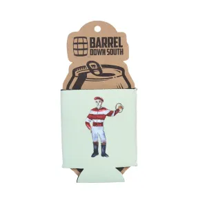 Green Standing Jockey Can Cooler