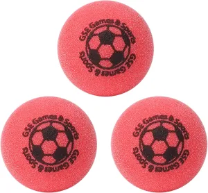 GSE Games & Sports Expert Regulation Size 35mm(1.38") Table Replacement Foosball Balls, Official Tournament Table Soccer Balls, Foosball Table Accessories