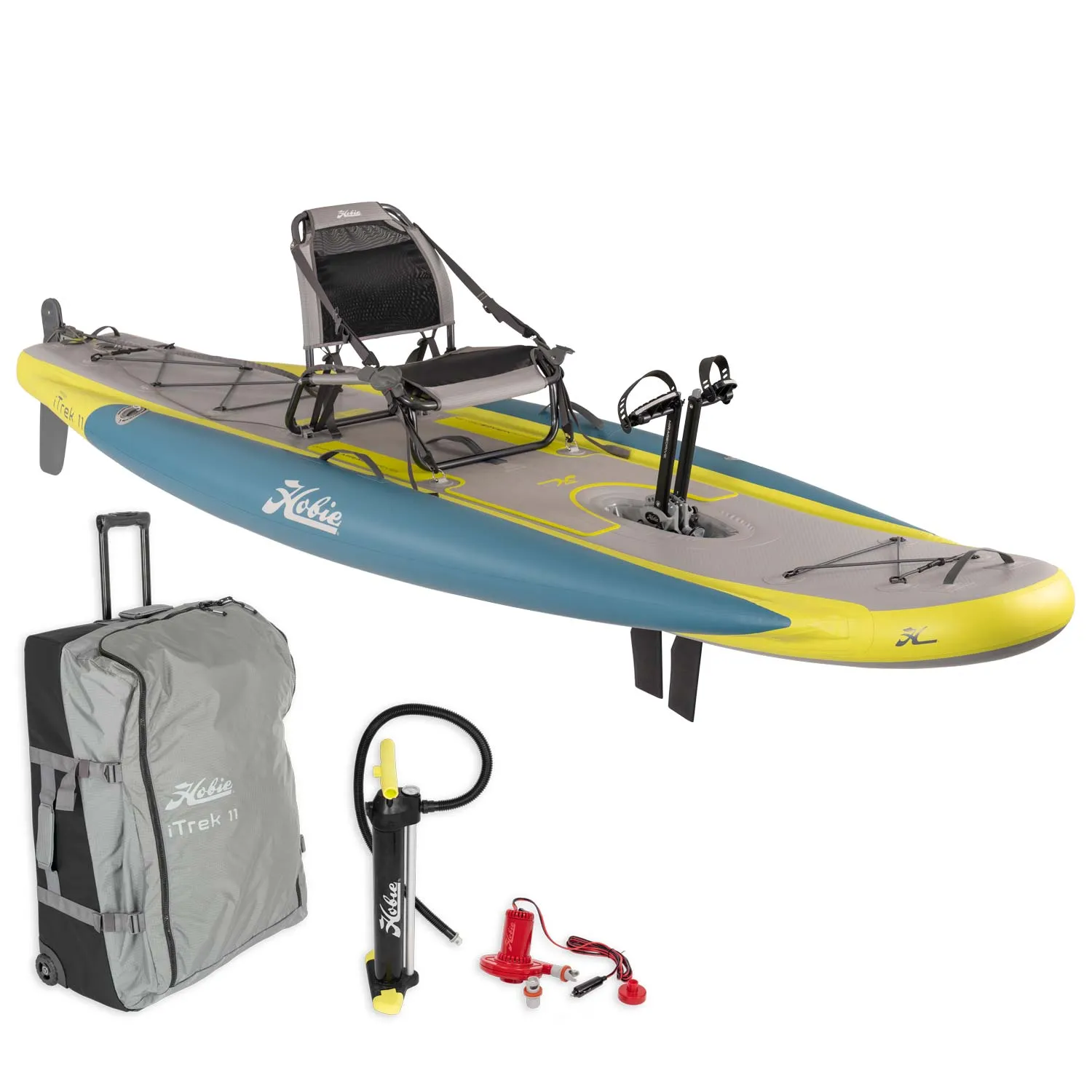 Hobie iTrek 11 Deluxe Inflatable Pedal Kayak