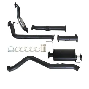 ISUZU D-MAX RC 3.0L 4JJ1-TC 5/2010 - 5/2012 3" TURBO BACK CARBON OFFROAD EXHAUST WITH MUFFLER & CAT