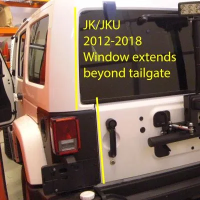 Jeep JK & JL, External Corner Mount Kit (Corner mount, propane bracket, propane cylinder)