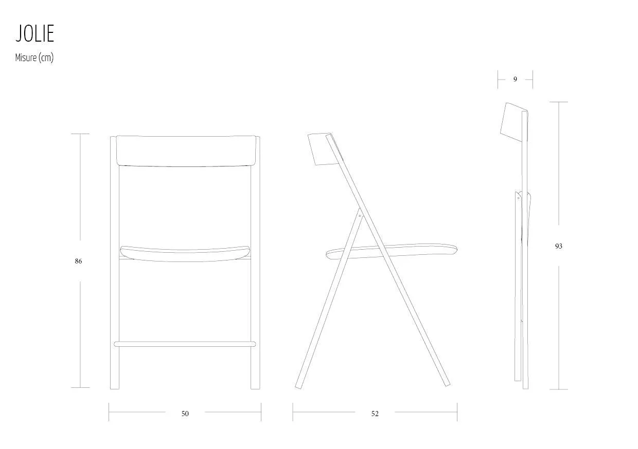 Joe folding chair