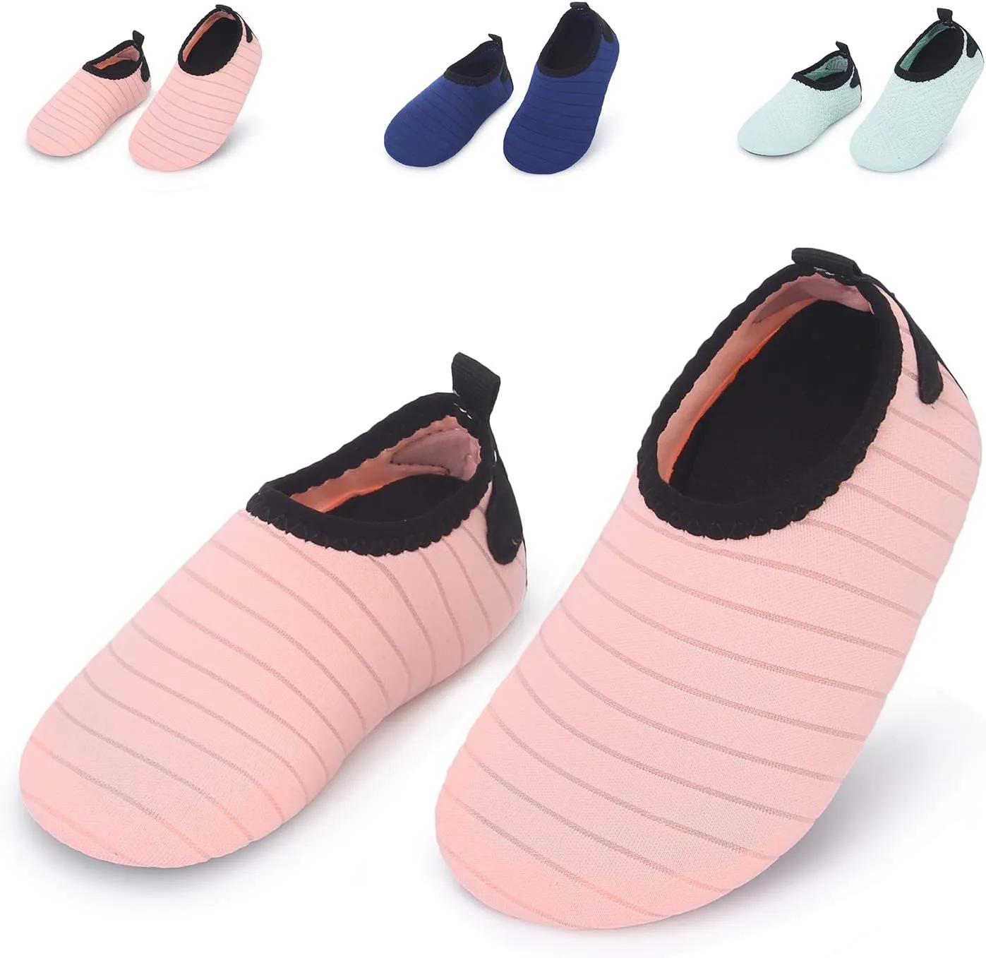 L-RUN Baby Water Shoes Barefoot Walking Shoes Infant Aqua Sock Swim Shoes for Beach Pool Sand Babies First Walker Shoes