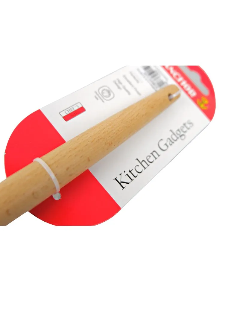 Landmark Anchor Silicone Slotted Turner With Wooden Handle