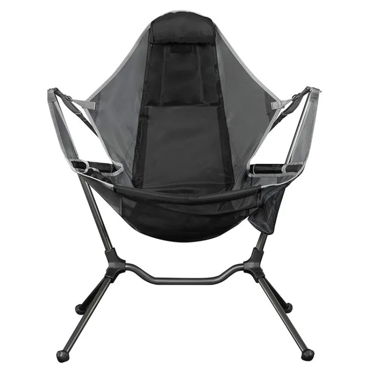 LT32004 Outdoor Portable Folding Rocking Chair(Grey)