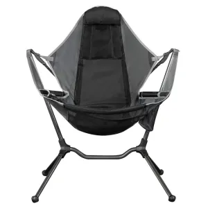 LT32004 Outdoor Portable Folding Rocking Chair(Grey)