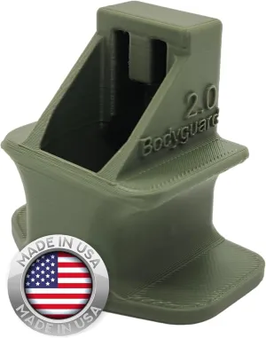 Magazine Loader for The Smith & Wesson M&P Bodyguard 2.0 (not The Single Stack) - Easy Pain Free Loading - Comfortable Grip - Speed Loader Accessories - Large Flanges for Thumb Relief -