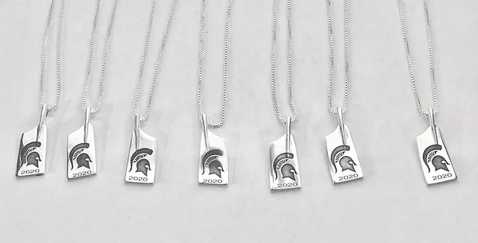 Medium Hatchet Rowing Blade Pendant