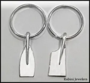 Medium Rowing Blade Keyring