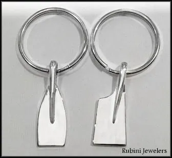 Medium Rowing Blade Keyring