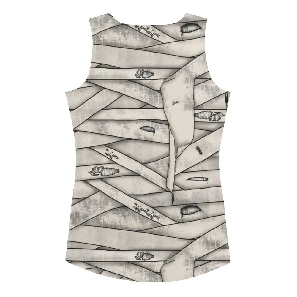 Mummy Halloween Tank Top