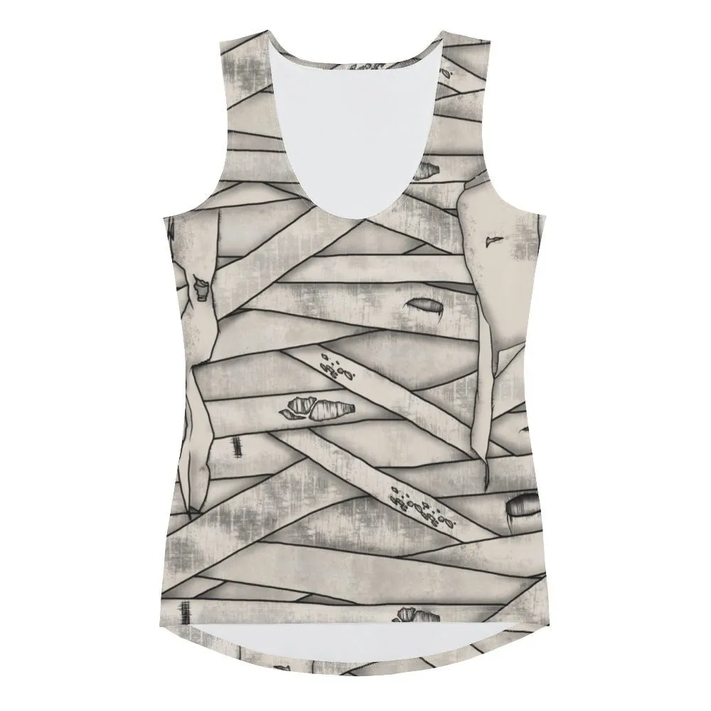 Mummy Halloween Tank Top