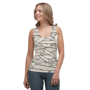 Mummy Halloween Tank Top