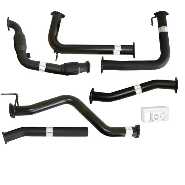 NISSAN NAVARA D40 MANUAL 2.5L YD25D 07 - 16 3" TURBO BACK CARBON OFFROAD EXHAUST WITH CAT NO MUFFLER