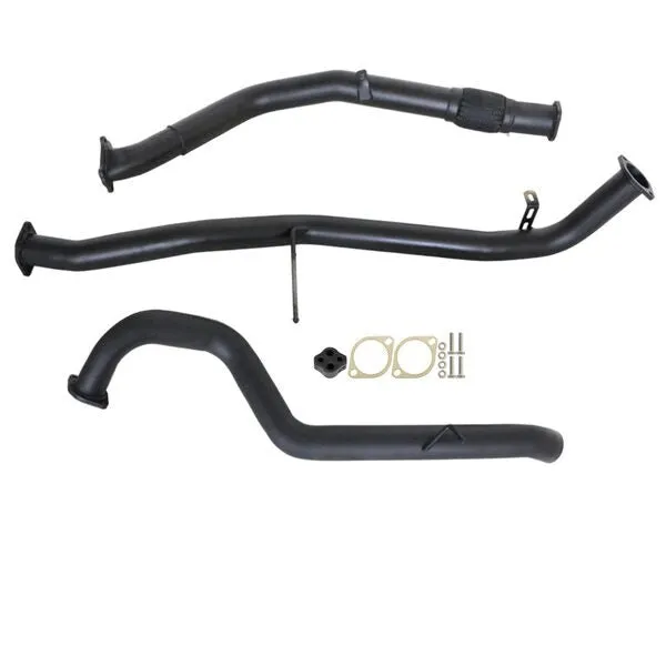 NISSAN PATROL GU Y61 2.8L 1997 -2000 WAGON 3" TURBO BACK CARBON OFFROAD EXHAUST WITH PIPE ONLY