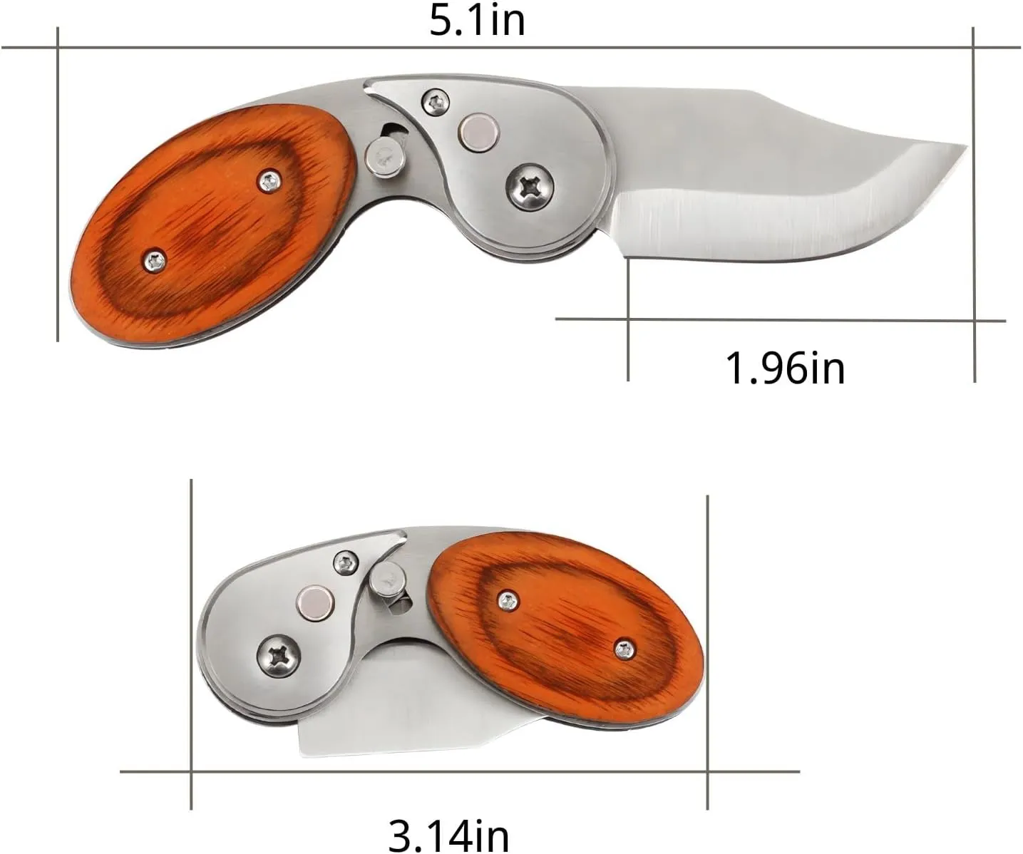 Pocket Knives & Folding Knives,Pocket Knife for Men,Tactical Knife,Edc Knife,Small Mini Pocket Knife,Cool Gadgets for Hunting,Survival,Great Gift for Men